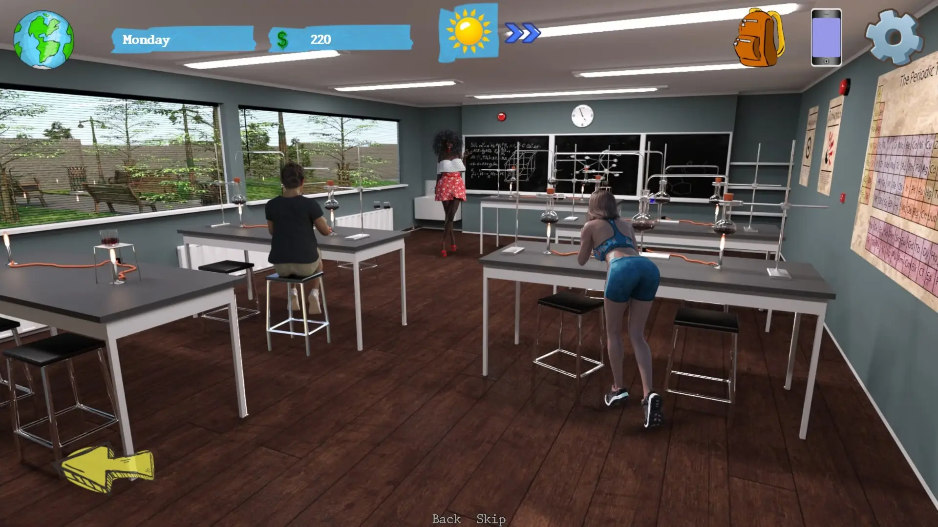 Campus Confidential gameplay screenshot 17 (Ren'Py adult game) by Campus Confidential – free download