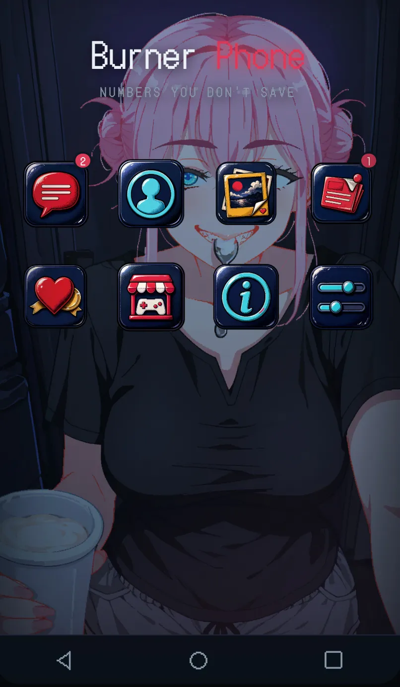 Burner Phone gameplay screenshot 4 (HTML adult game) by Lumere – free download