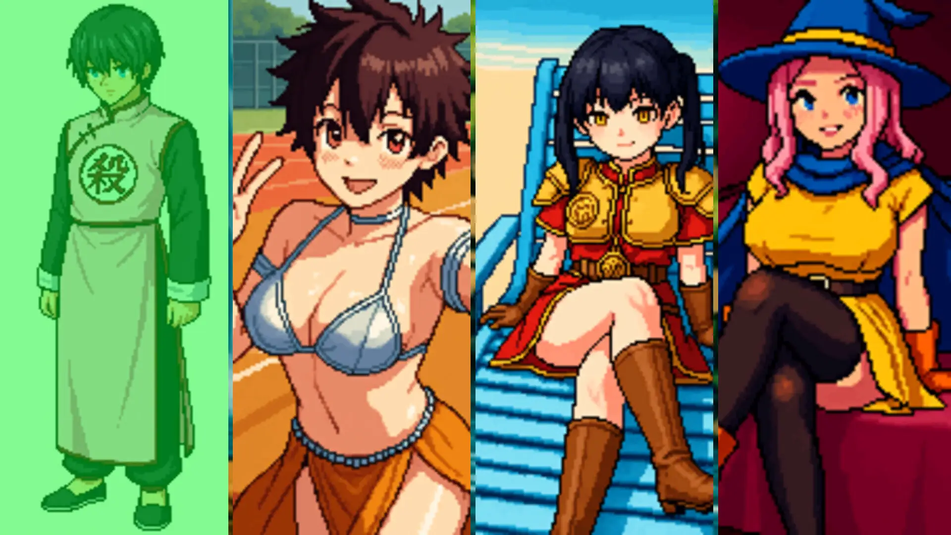 Assassin and Sister gameplay screenshot 3 (Unity adult game) by ASOBI – free download