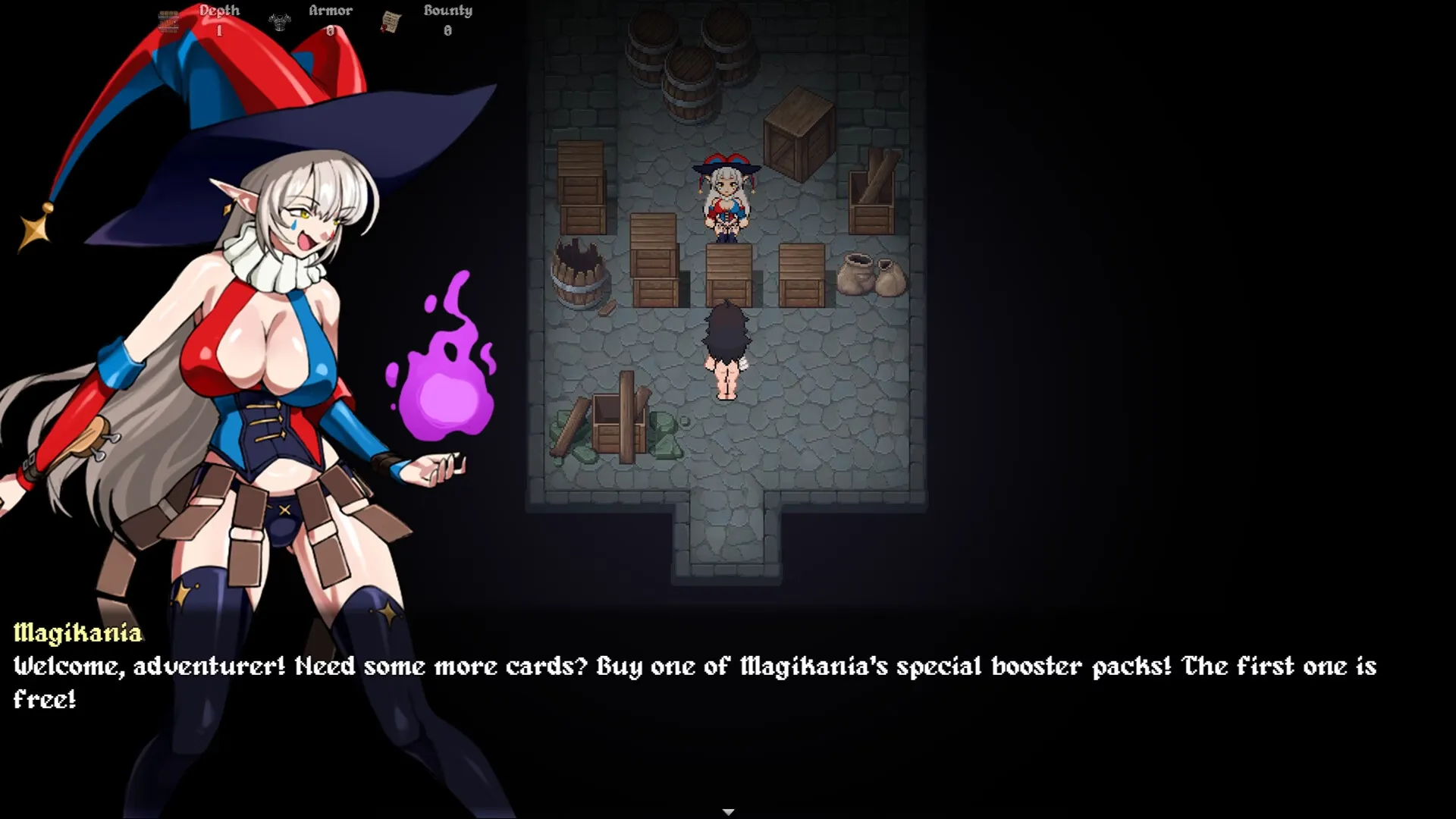 Demonherd Dungeon gameplay screenshot 8 (RPGM adult game) by Demonherd Team – free download