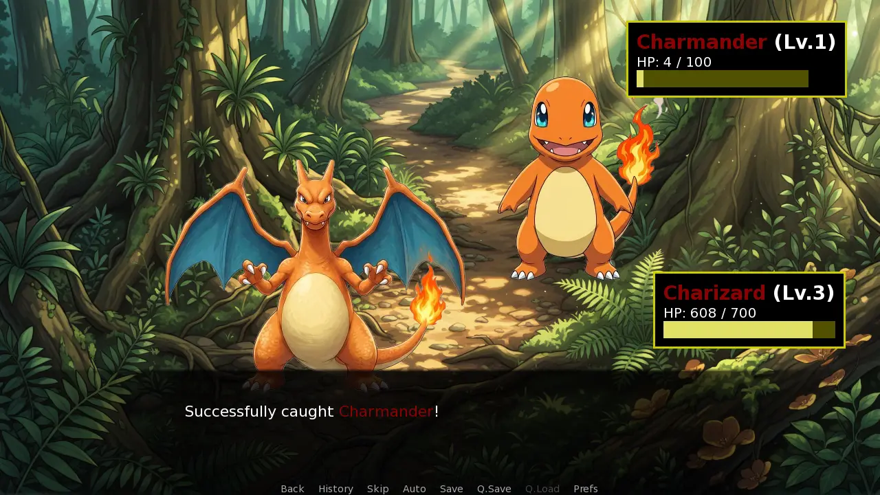 Pokemon: After the League gameplay screenshot 7 (Ren'Py adult game) by Bachbut – free download