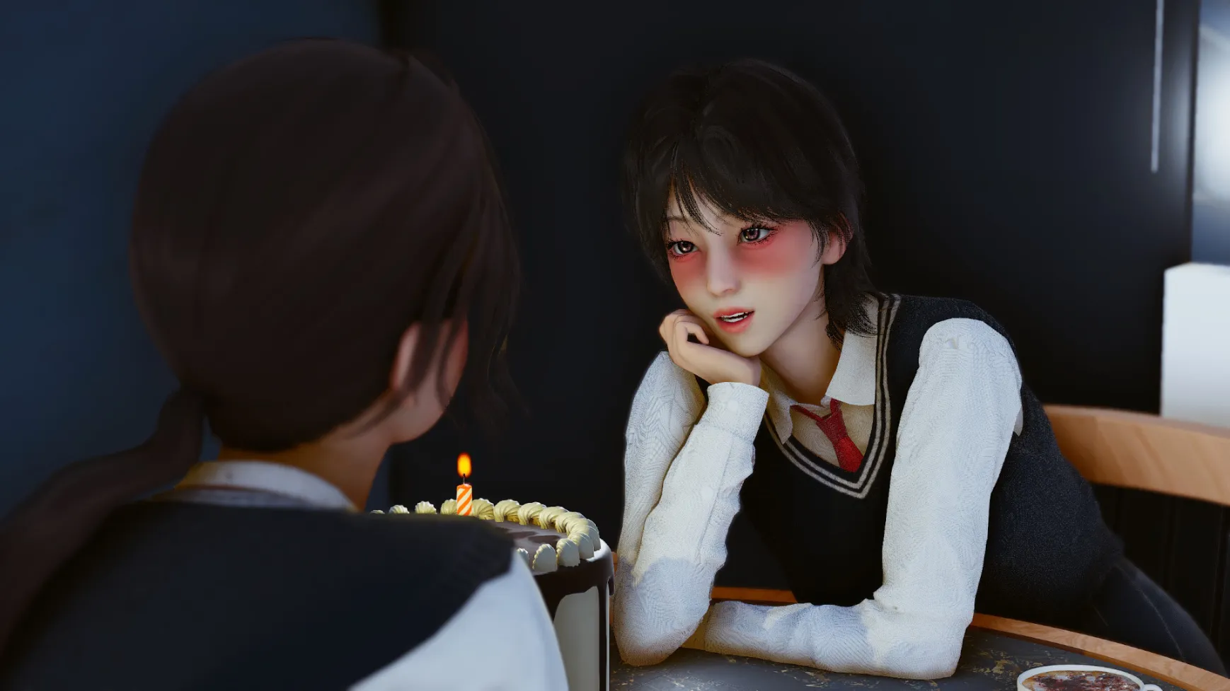 K-Tycoon gameplay screenshot 9 (Ren'Py adult game) by Cinder – free download