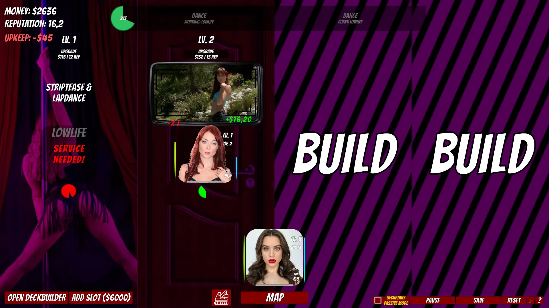 GClub gameplay screenshot 1 (Unity adult game) by GCDev – free download