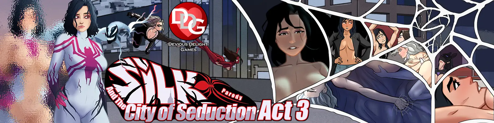 Silk and the City of Seduction cover 3.31 Public – Ren'Py adult game by Devious Delight Games free download
