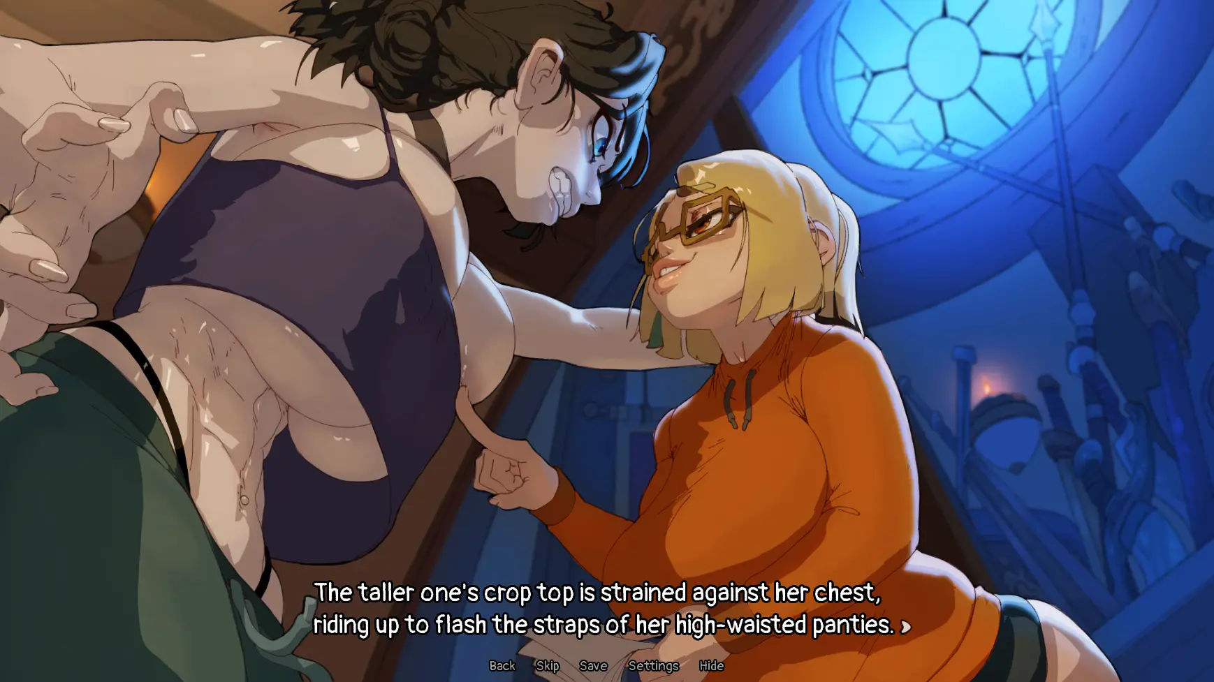 Dice and Thighs Club gameplay screenshot 6 (Ren'Py adult game) by chillfrank – free download