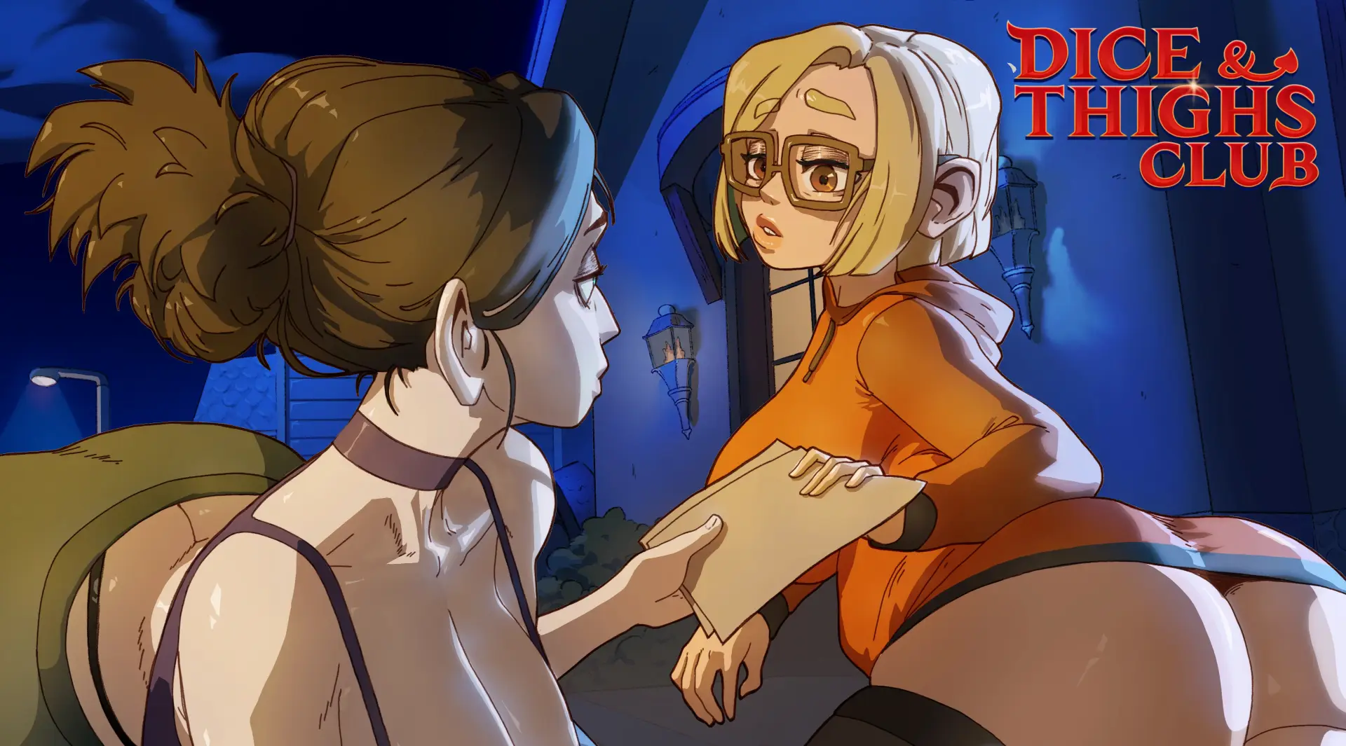 Dice and Thighs Club cover 0.01 – Ren'Py adult game by chillfrank free download