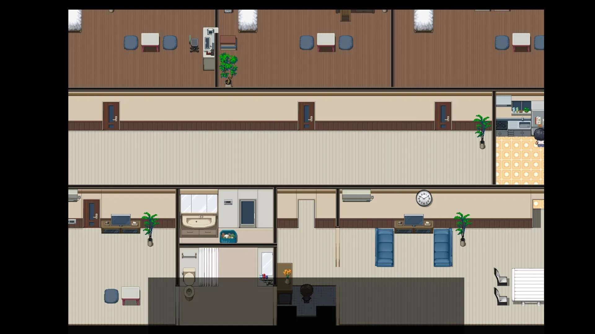 BBC x Family ~Roses and Lilies Dyed in Black~ gameplay screenshot 1 (RPGM adult game) by NightCat – free download