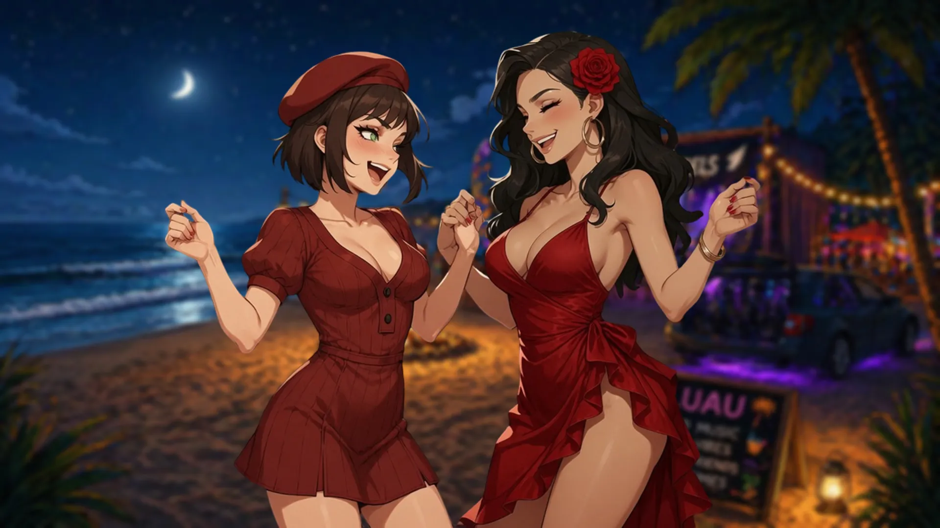 Veneta Bay Erotic Stories gameplay screenshot 8 (Ren'Py adult game) by QueenBuz – free download