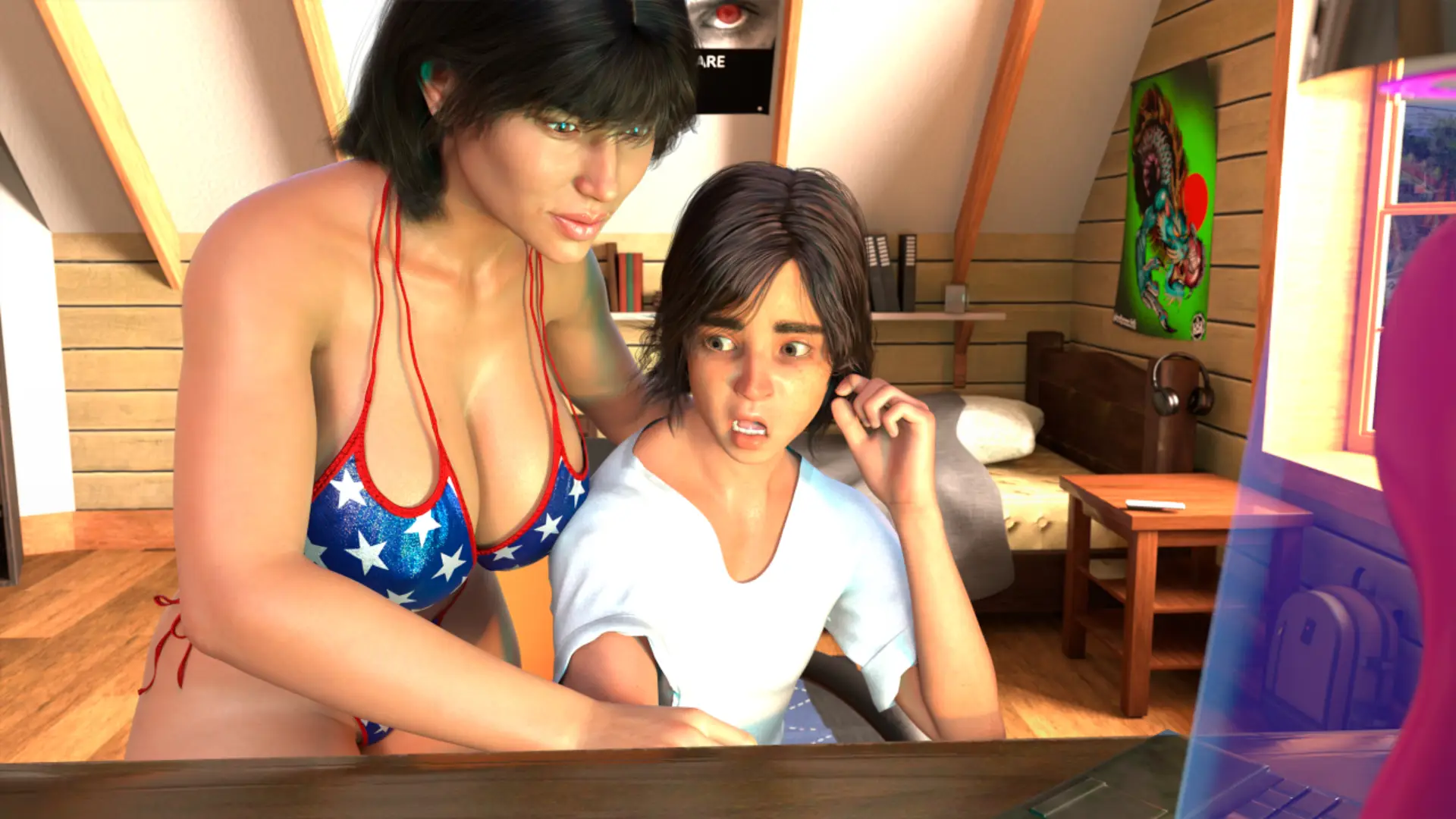 The Beautyfield gameplay screenshot 16 (Ren'Py adult game) by Nekrum – free download