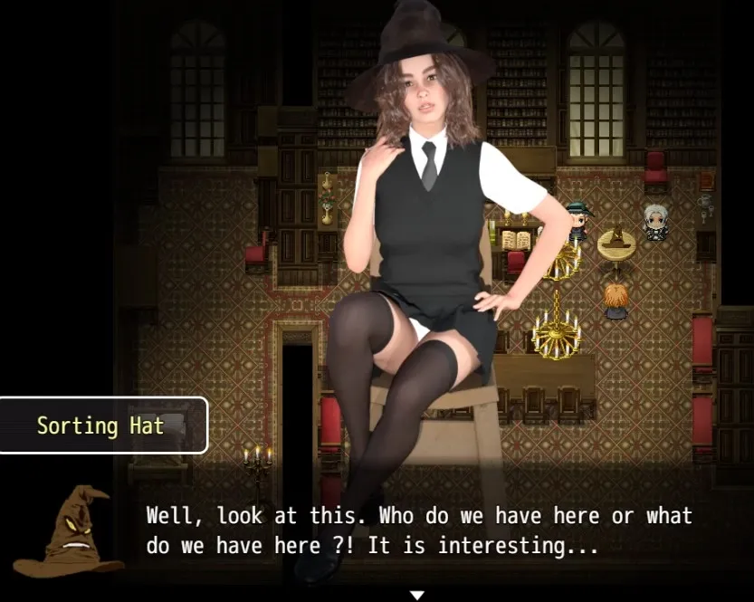 Hermione and the Magic of Love gameplay screenshot 7 (RPGM adult game) by snow.forest.games – free download