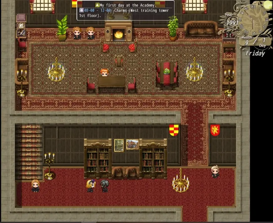 Hermione and the Magic of Love gameplay screenshot 3 (RPGM adult game) by snow.forest.games – free download