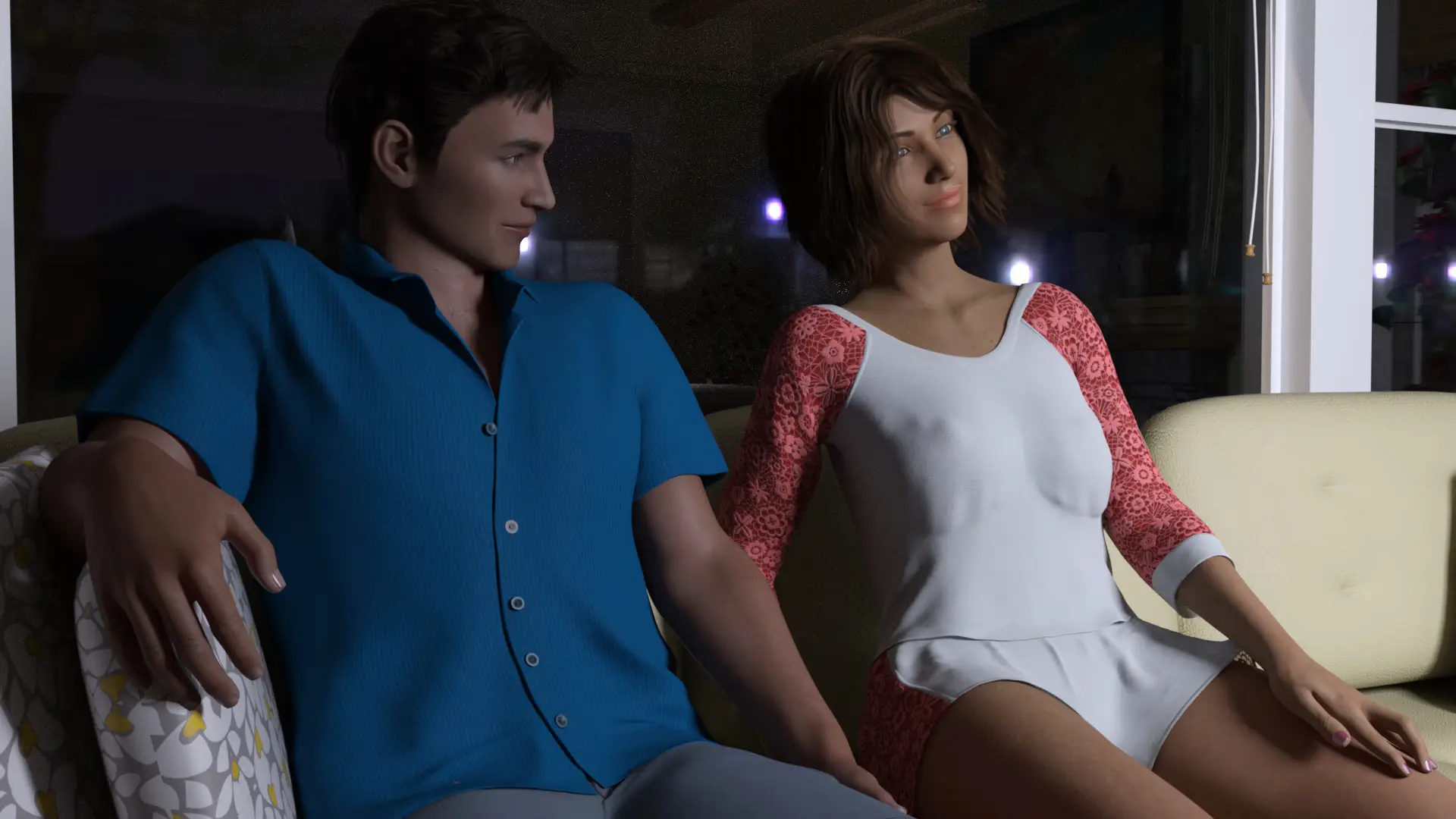 Come Home gameplay screenshot 22 (Ren'Py adult game) by R.J. Rhodes – free download