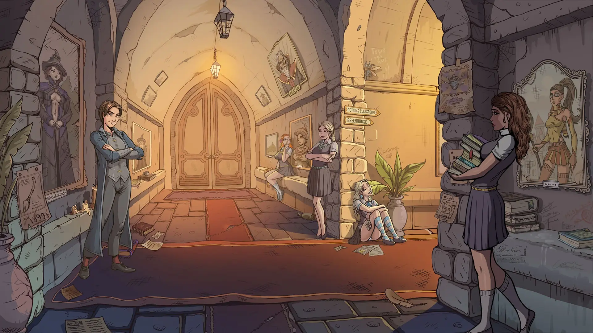 Innocent Witches gameplay screenshot 7 (Ren'Py adult game) by Sad Crab – free download