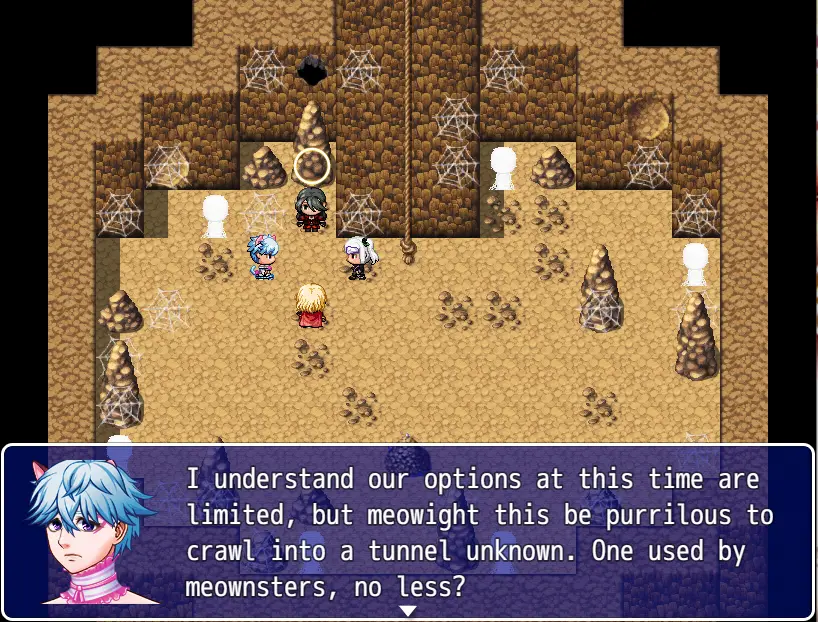 Lustfall gameplay screenshot 4 (RPGM adult game) by SubSupreme – free download
