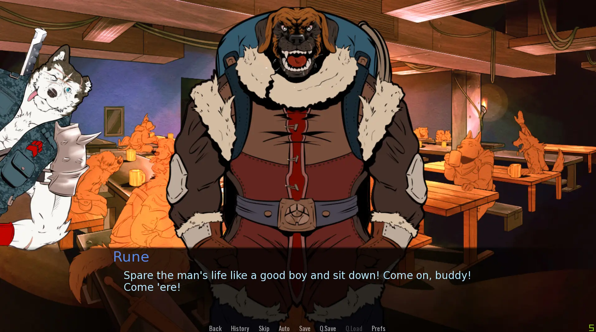 Shelter gameplay screenshot 5 (Ren'Py adult game) by Raus – free download