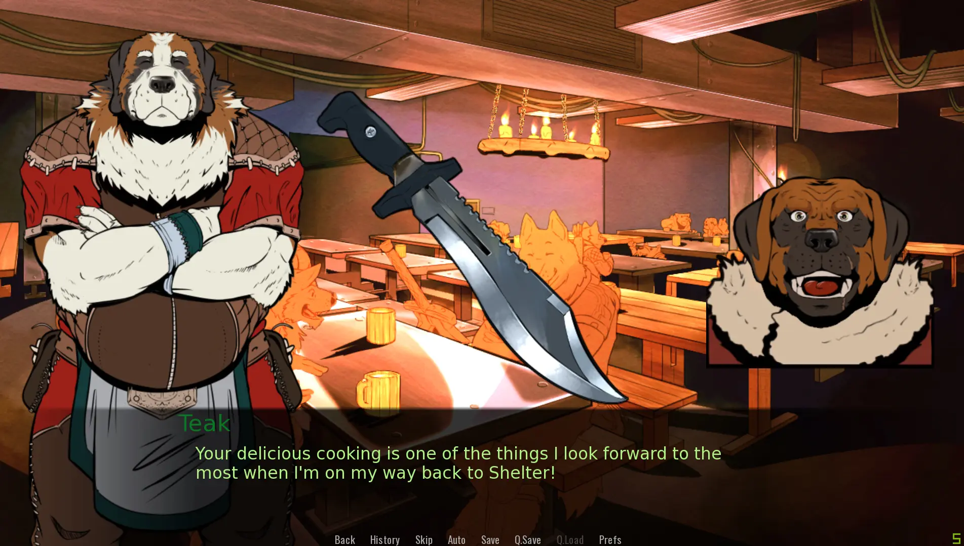 Shelter gameplay screenshot 9 (Ren'Py adult game) by Raus – free download