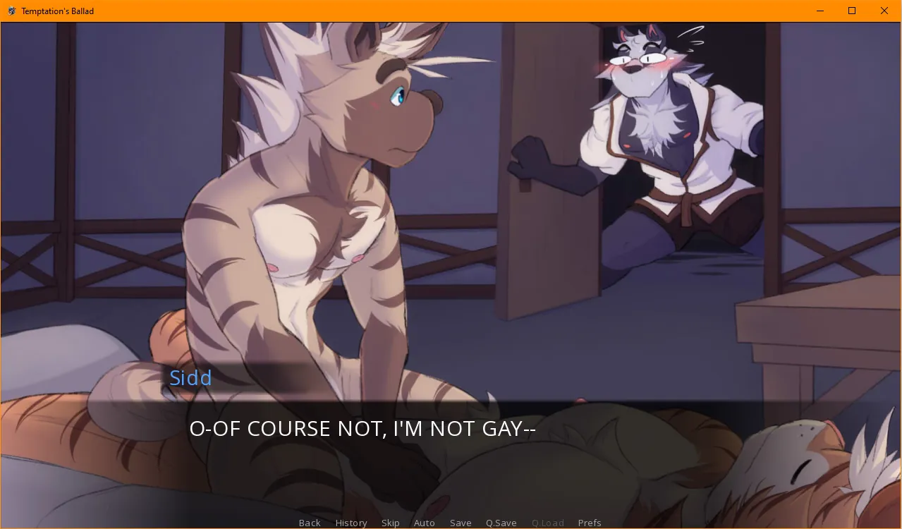 Temptations Ballad gameplay screenshot 6 (Ren'Py adult game) by Shirokoi – free download