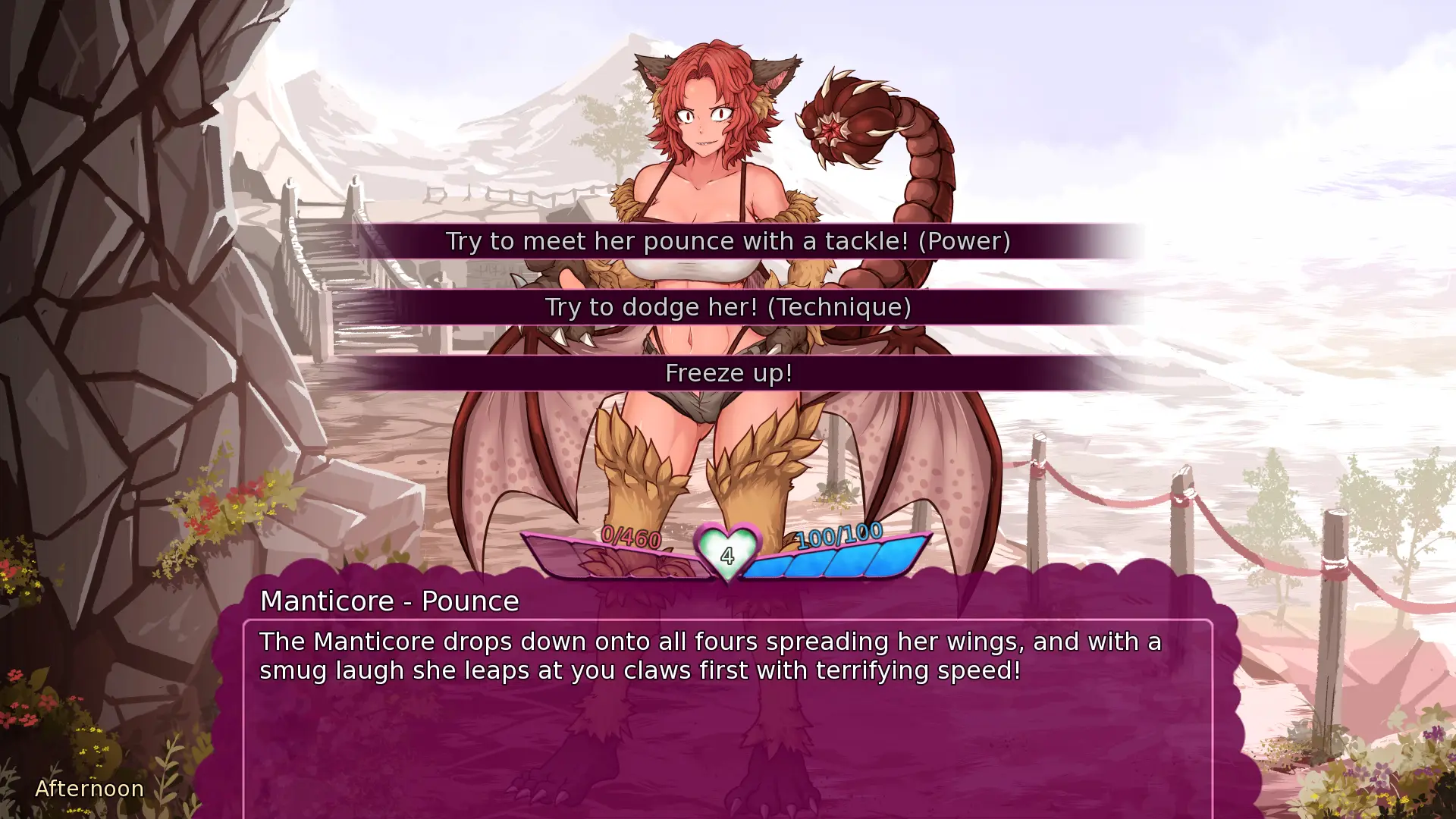 Monster Girl Dreams gameplay screenshot 3 (Ren'Py adult game) by Threshold – free download