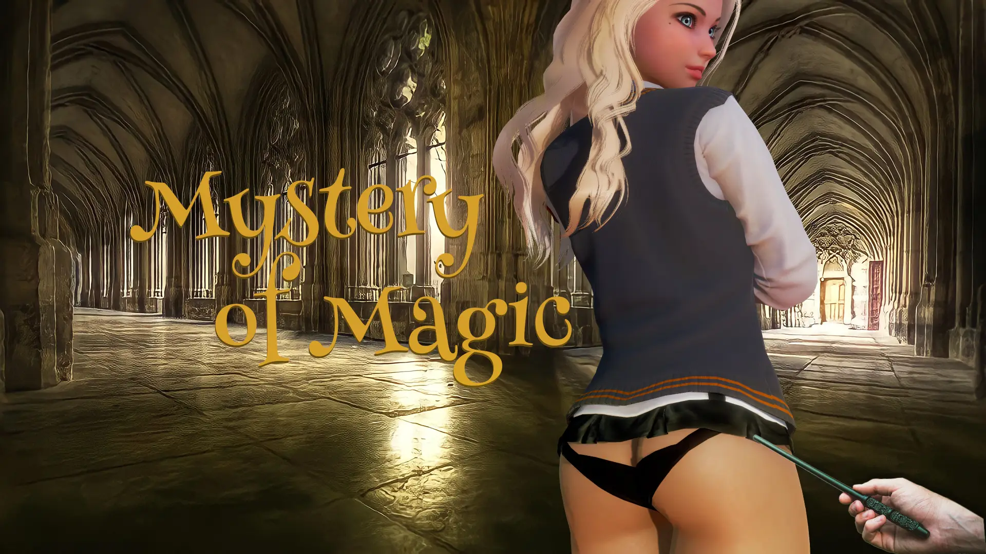 Mystery of Magic gameplay screenshot 8 (Ren'Py adult game) by Kitty_SFM – free download