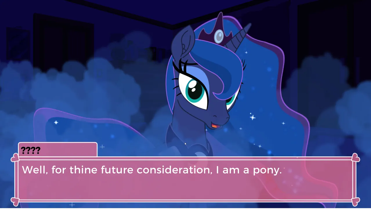 Pony Waifu Sim gameplay screenshot 2 (Unity adult game) by Tiarawhy – free download