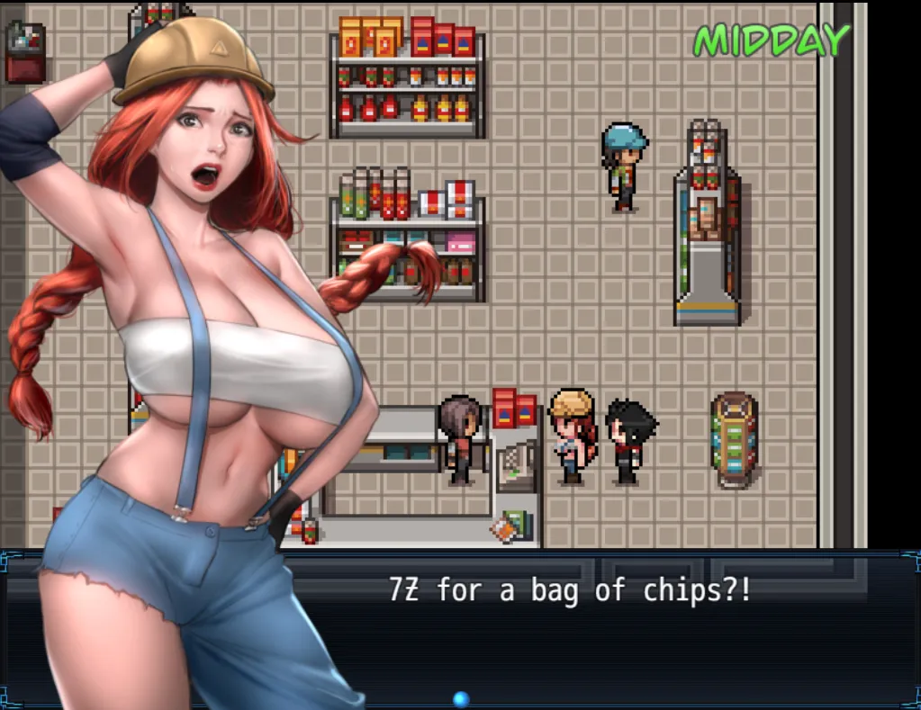 Zombie’s Retreat 2: Gridlocked gameplay screenshot 3 (RPGM adult game) by Siren – free download