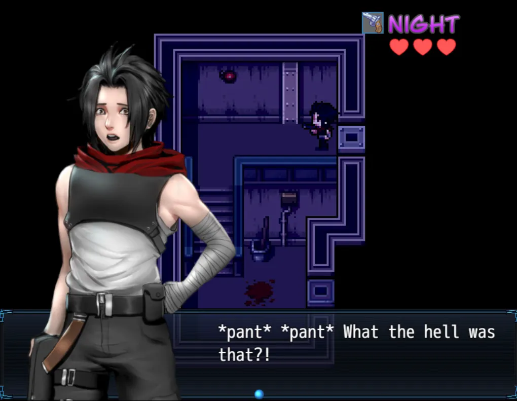 Zombie’s Retreat 2: Gridlocked gameplay screenshot 7 (RPGM adult game) by Siren – free download