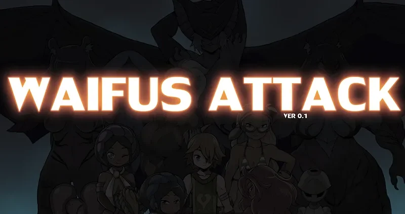 Waifus Attack cover 0.1.5a – RPGM adult game by Takkongguy free download