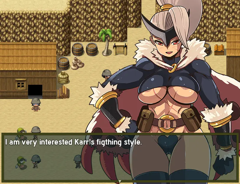 Waifus Attack gameplay screenshot 5 (RPGM adult game) by Takkongguy – free download