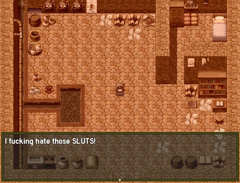Waifus Attack gameplay screenshot 7 (RPGM adult game) by Takkongguy – free download