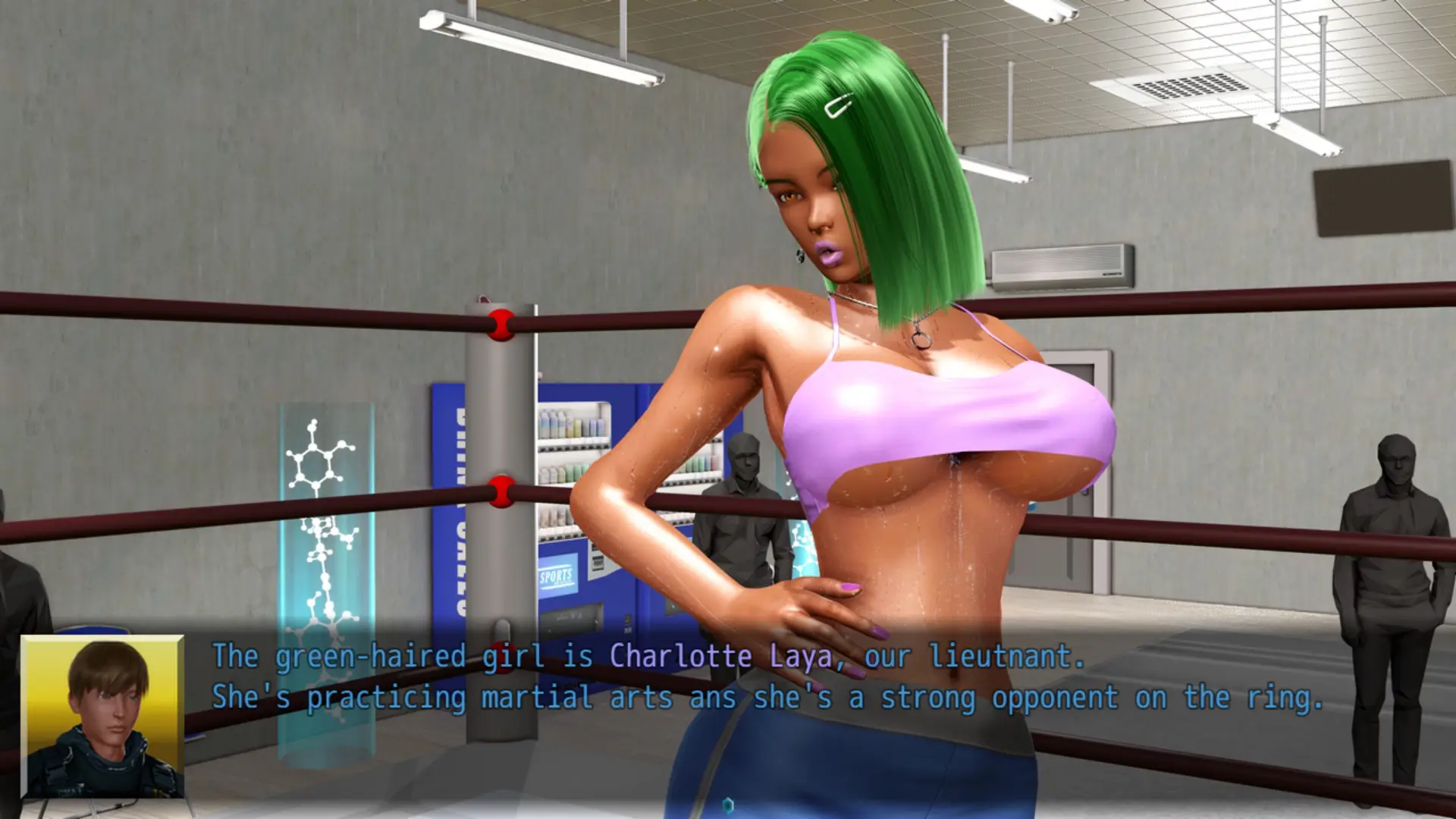 Cyberslayers gameplay screenshot 5 (RPGM adult game) by Maelion – free download