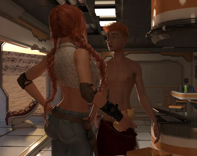 SpaceCorps XXX gameplay screenshot 1 (Ren'Py adult game) by RanliLabz DeviantArt – free download