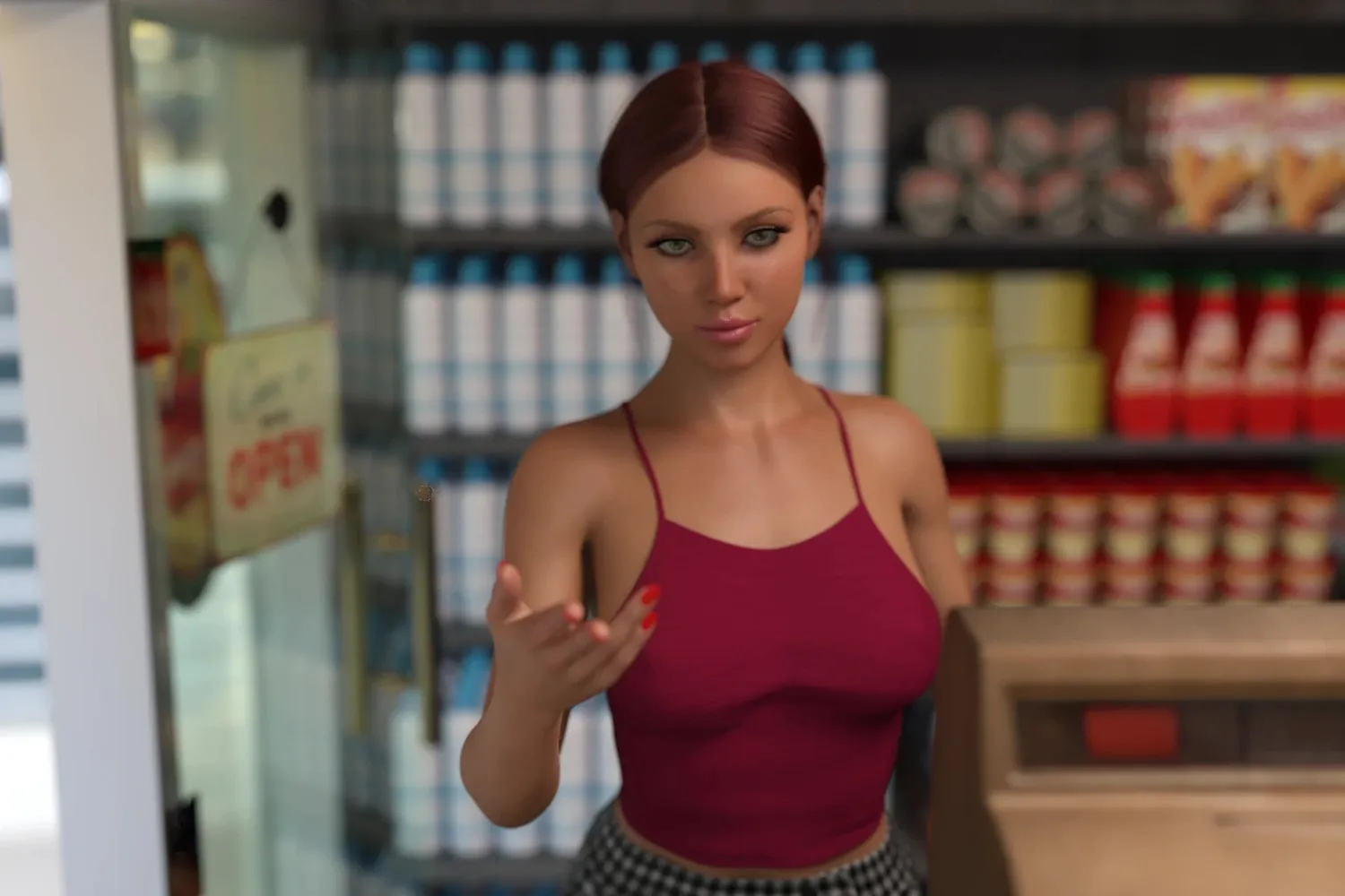 Simple Days gameplay screenshot 3 (Ren'Py adult game) by Mega Lono – free download