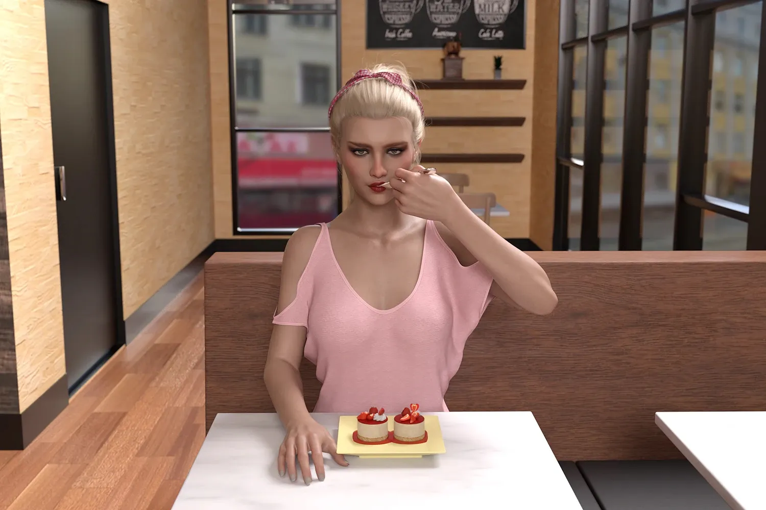 Simple Days gameplay screenshot 16 (Ren'Py adult game) by Mega Lono – free download