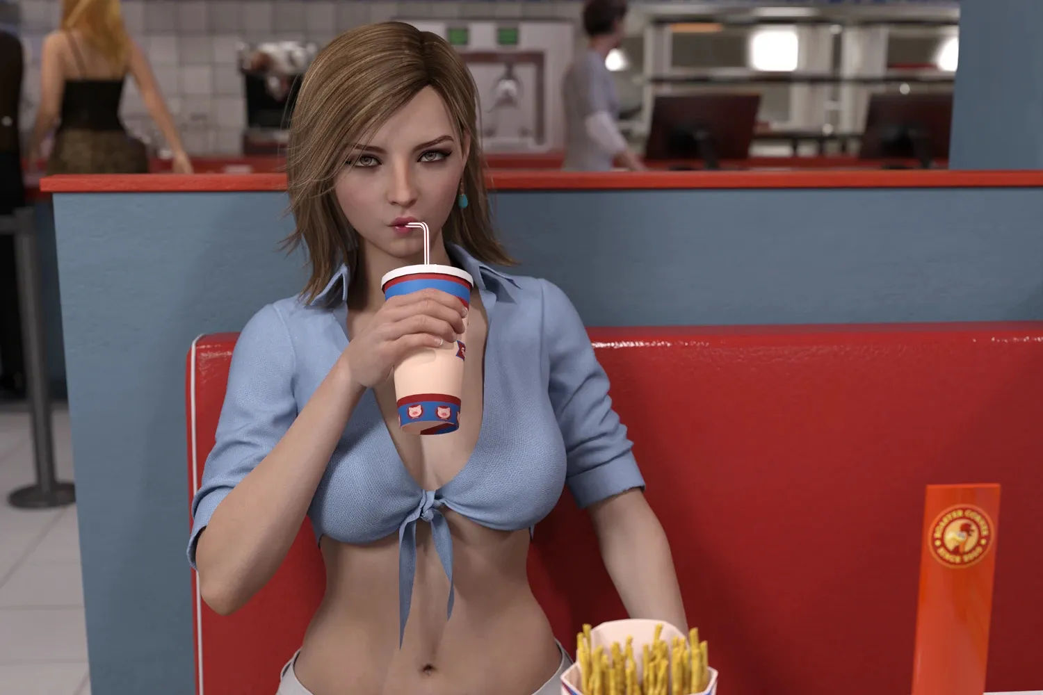 Simple Days gameplay screenshot 17 (Ren'Py adult game) by Mega Lono – free download