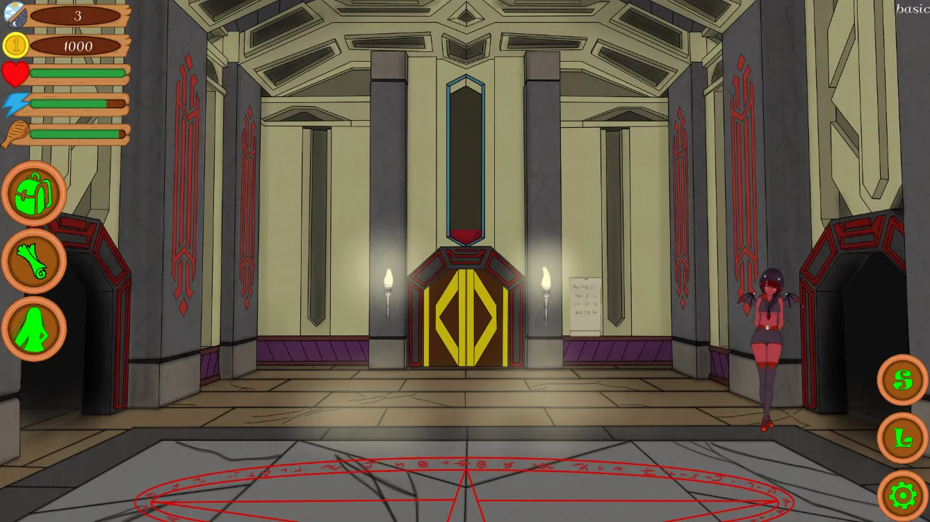 Cursed Overlord gameplay screenshot 7 (Ren'Py adult game) by King's Turtle – free download