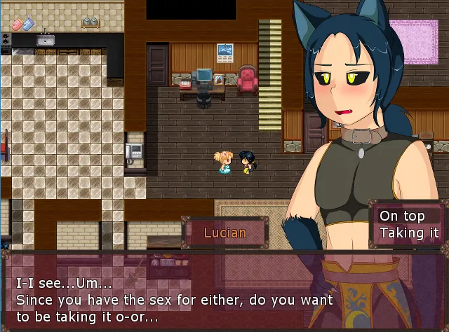 Collars Rebirth gameplay screenshot 3 (RPGM adult game) by Nekomatic – free download
