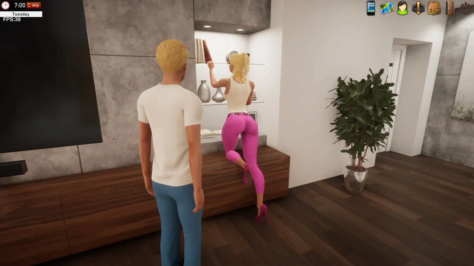 Seaside Mystery gameplay screenshot 4 (Unity adult game) by KsT – free download