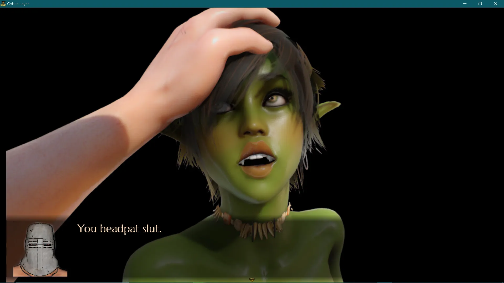 Goblin Layer gameplay screenshot 1 (RPGM adult game) by Parodos – free download