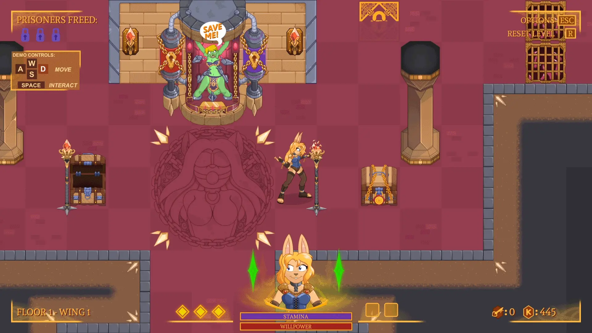 The Bindmancer gameplay screenshot 9 (Unity adult game) by Caroo – free download