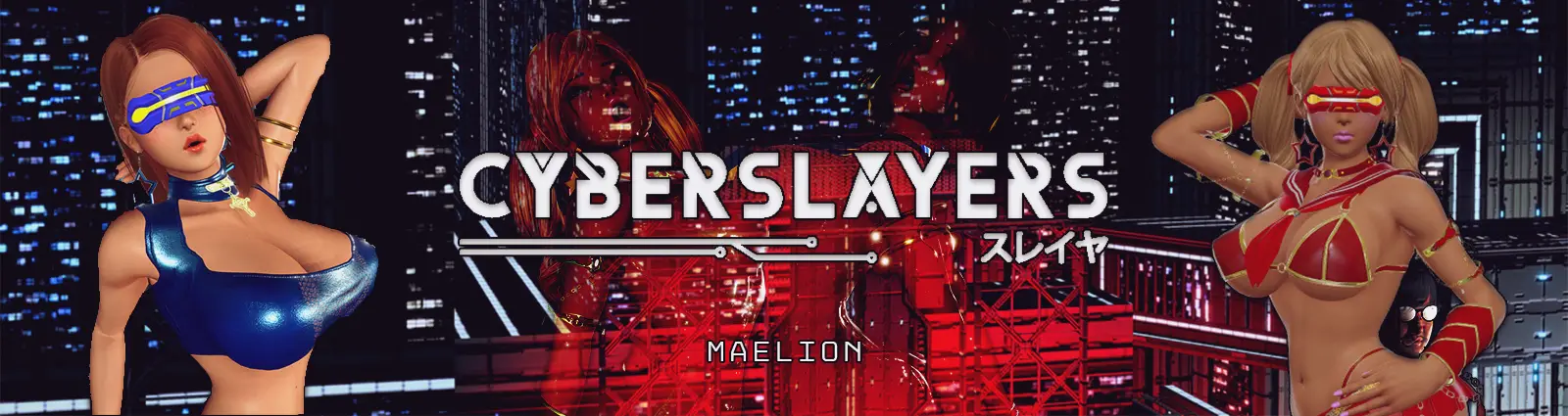 Cyberslayers cover 0.5.2 – RPGM adult game by Maelion free download