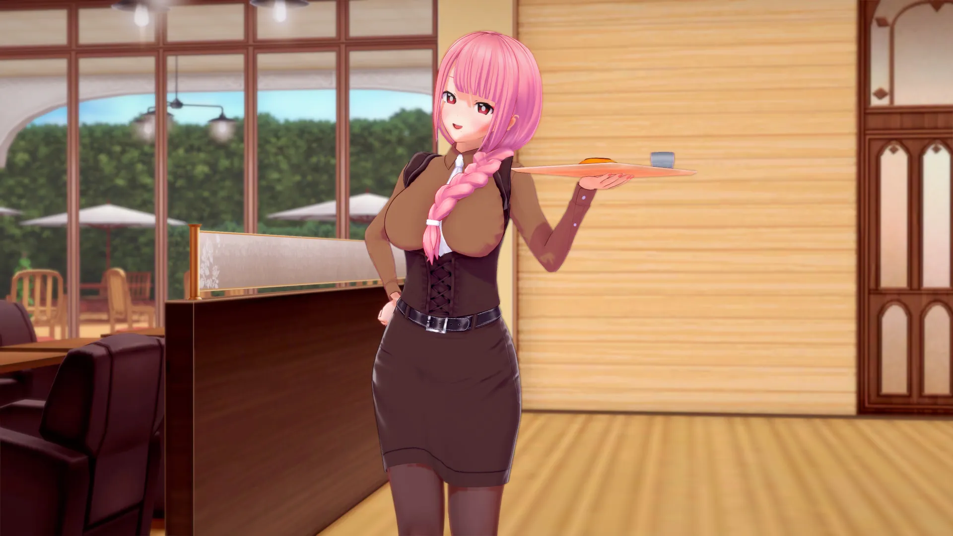 Summer MC: That Time I Found a Magic Hypno Book gameplay screenshot 1 (Ren'Py adult game) by Hypnoink – free download