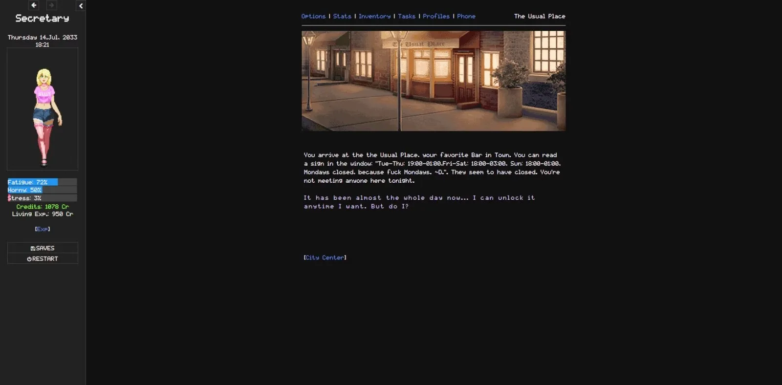 Secretary gameplay screenshot 2 (Others adult game) by Deedee TFGamesite – free download