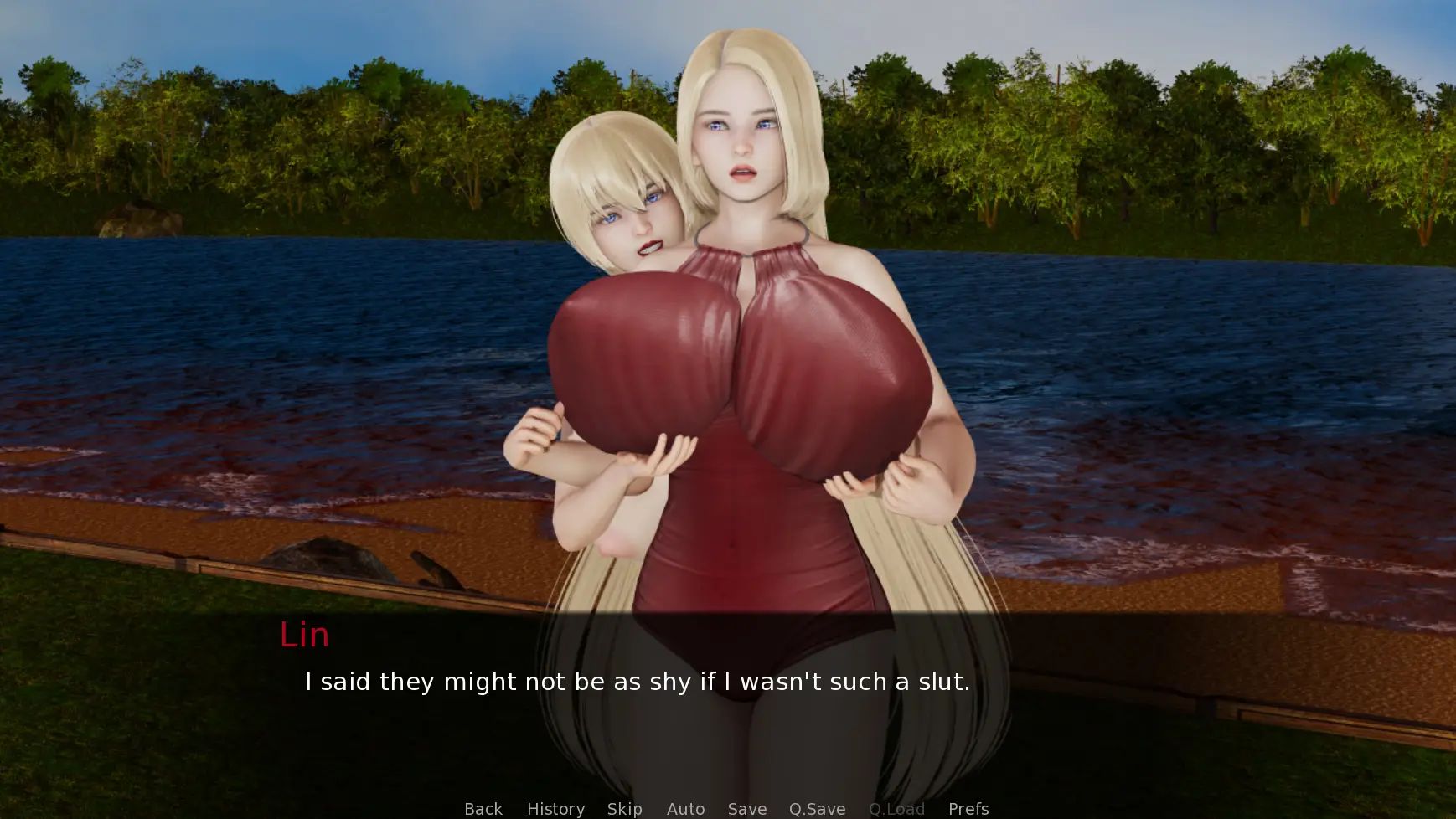 Cabin by the Lake gameplay screenshot 3 (Ren'Py adult game) by Nunu – free download