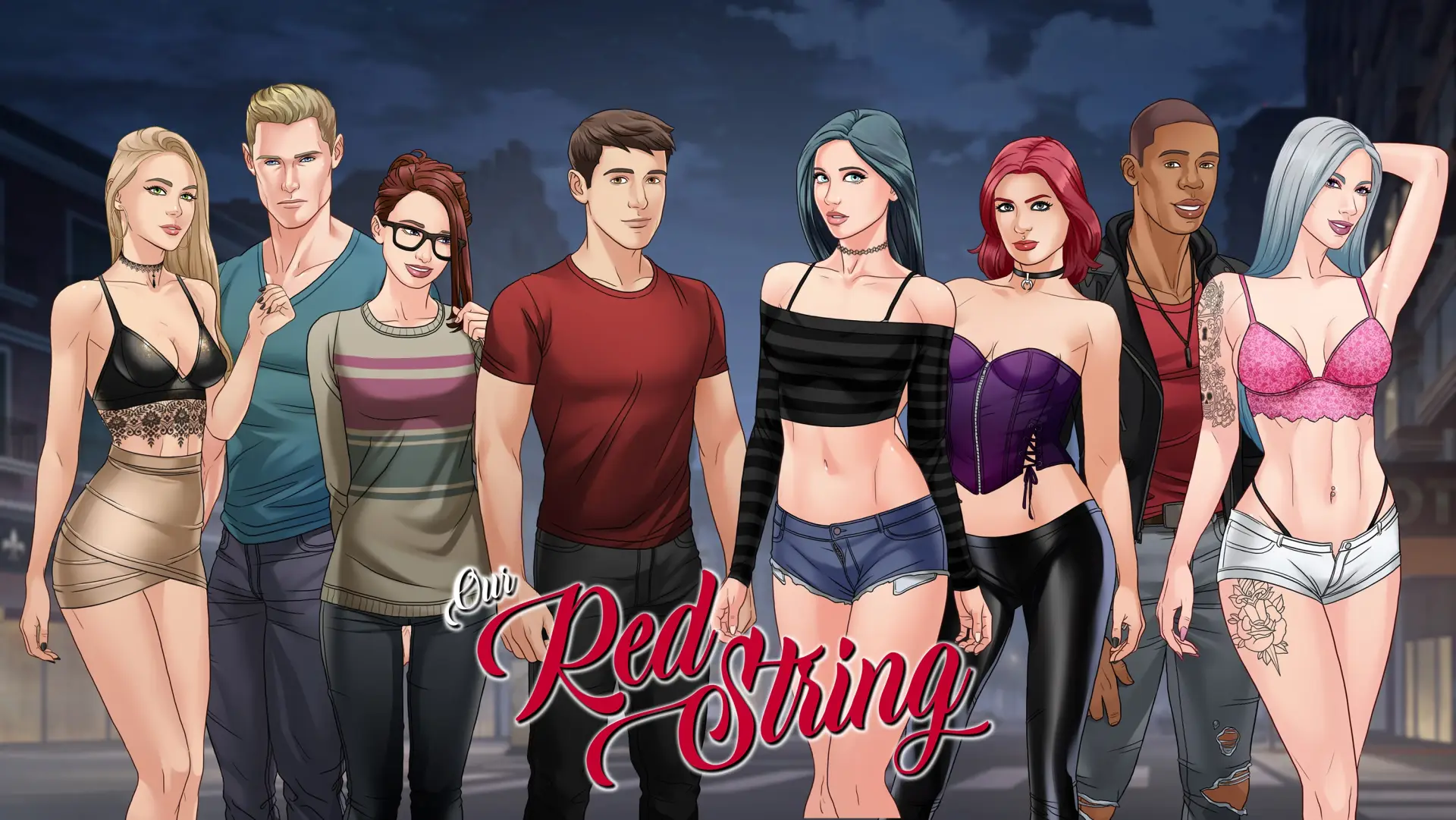 Our Red String gameplay screenshot 15 (Ren'Py adult game) by Eva Kiss – free download