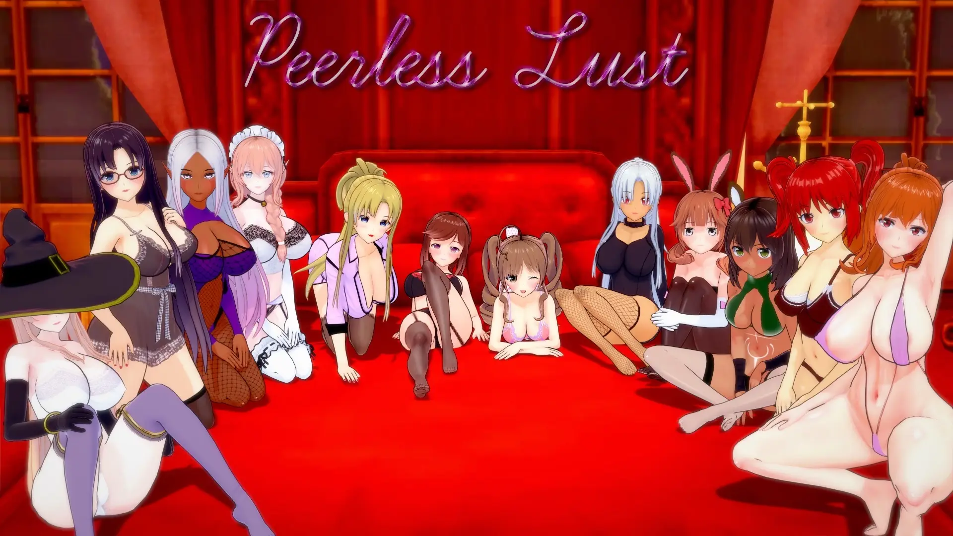 Peerless Lust cover 0.46 – Ren'Py adult game by Darx24 free download