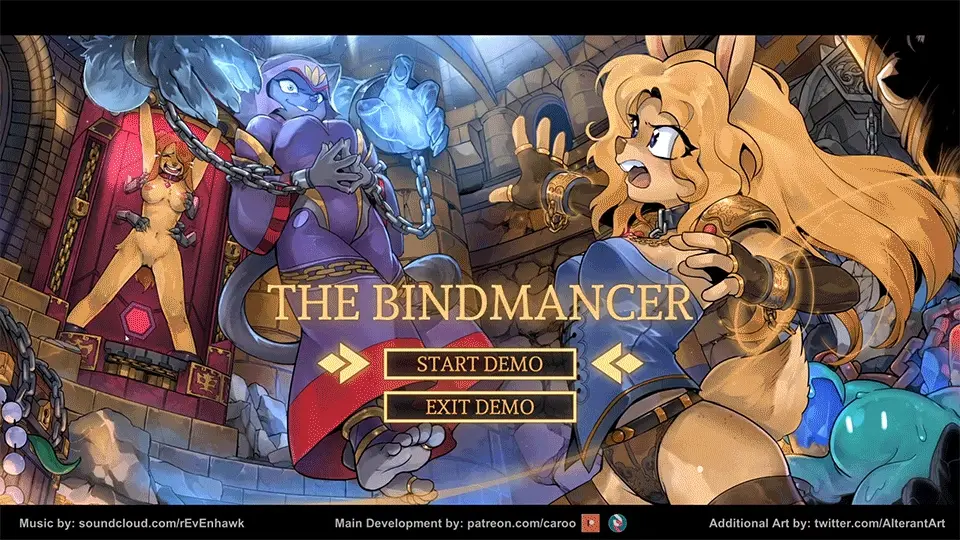 The Bindmancer cover 2026-07-10 – Unity adult game by Caroo free download