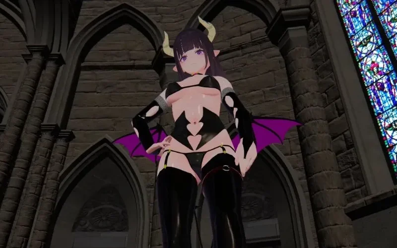 Shrink with a Succubus cover 0.16.2 – Unity adult game by M87124 Games free download