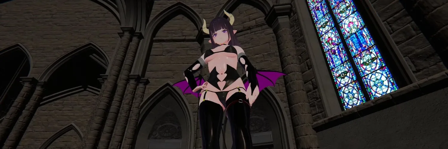 Shrink with a Succubus cover 0.16.2 – Unity adult game by M87124 Games free download
