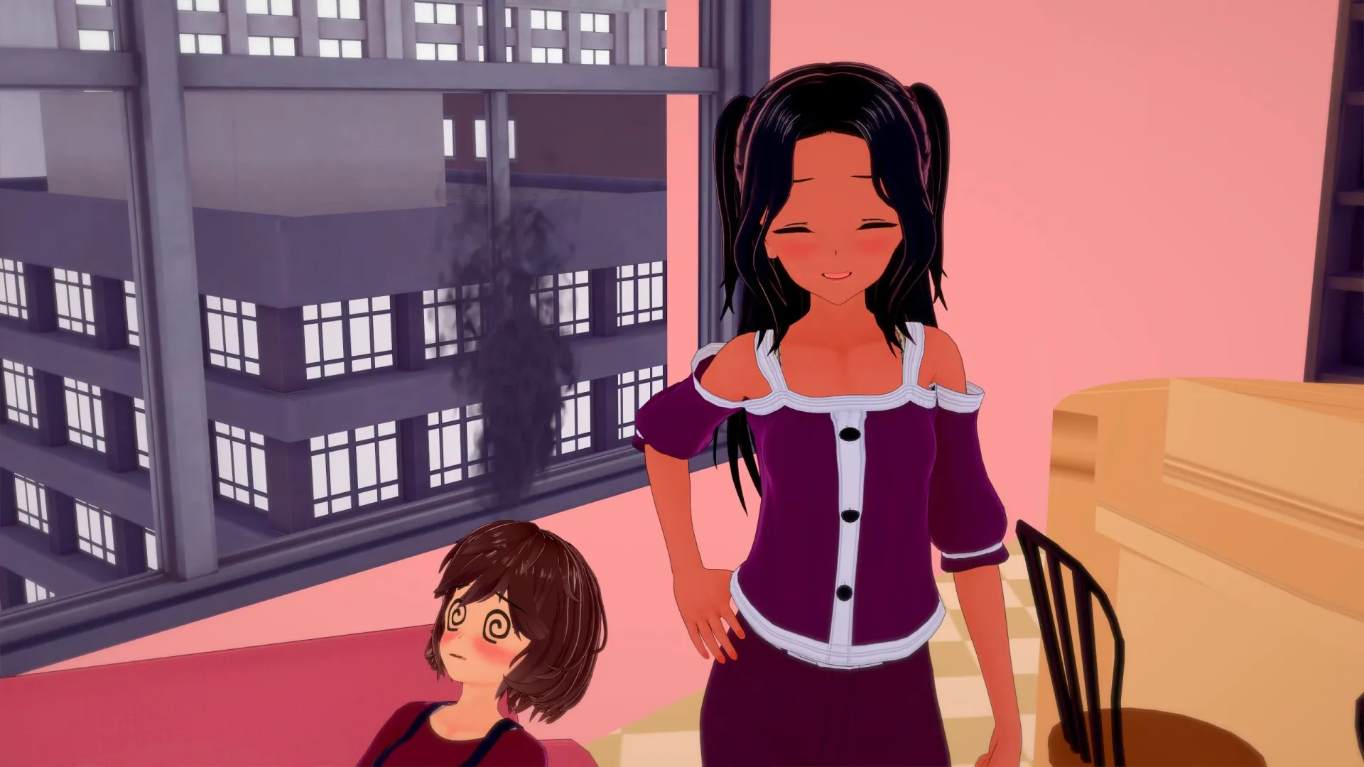Trouble in Paradise gameplay screenshot 22 (Ren'Py adult game) by Syko134 – free download