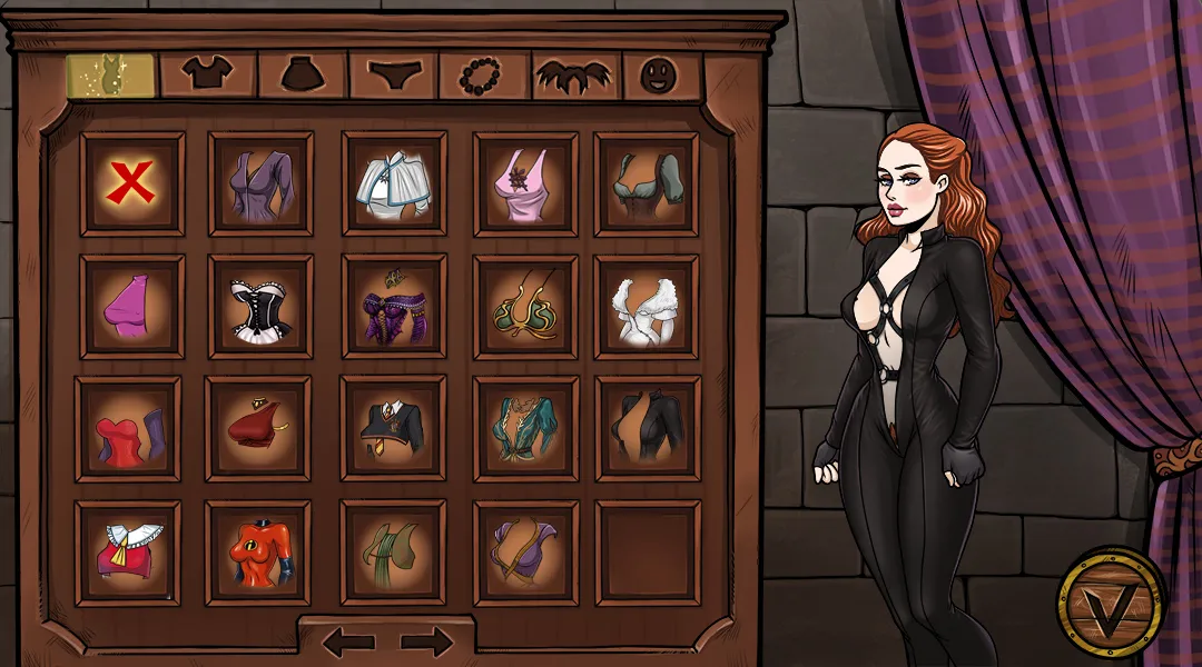 Game of Whores gameplay screenshot 15 (Ren'Py adult game) by MANITU Games – free download